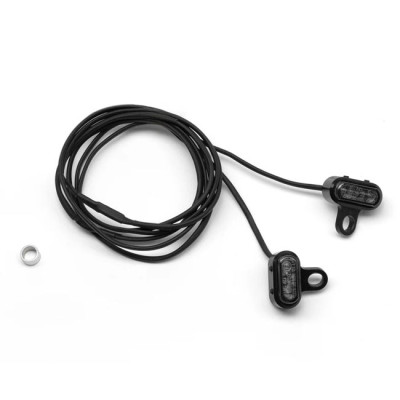 Killer Custom, Mohawk Led Front Turn Signals. Black