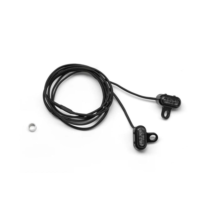 Killer Custom, Mohawk Led Front Turn Signals. Black