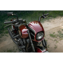 Killer Custom, Tomahawk Series Headlight Fairing. Black
