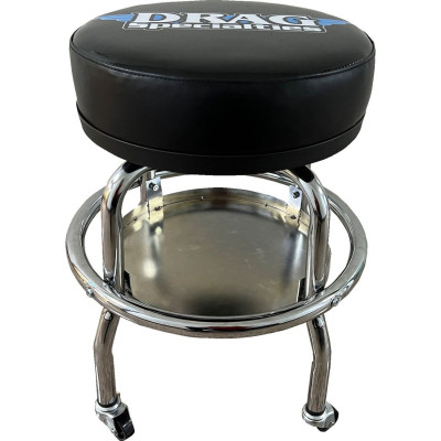 Mechanic Bar Stool with Drag Logo