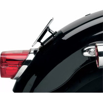 Support de plaque d'immatriculation - garde-boue - Harley Davidson - Chromé