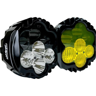 HEADLIGHT FOG LIGHT SHARK DEMON COMBO ROADGLIDE ECE