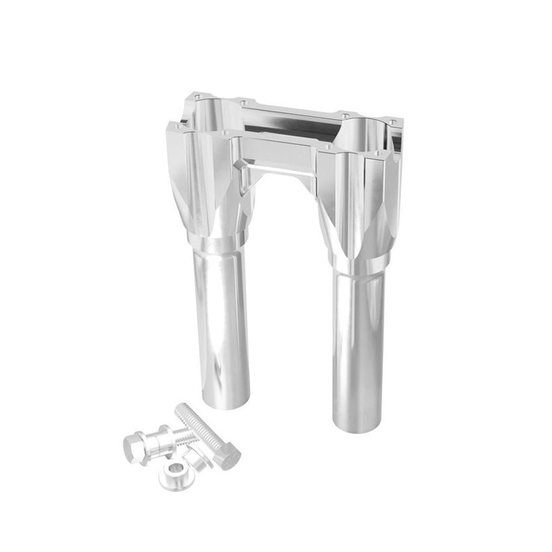 Kraus, Topless Isolated Straight Risers. 8" rise. Raw