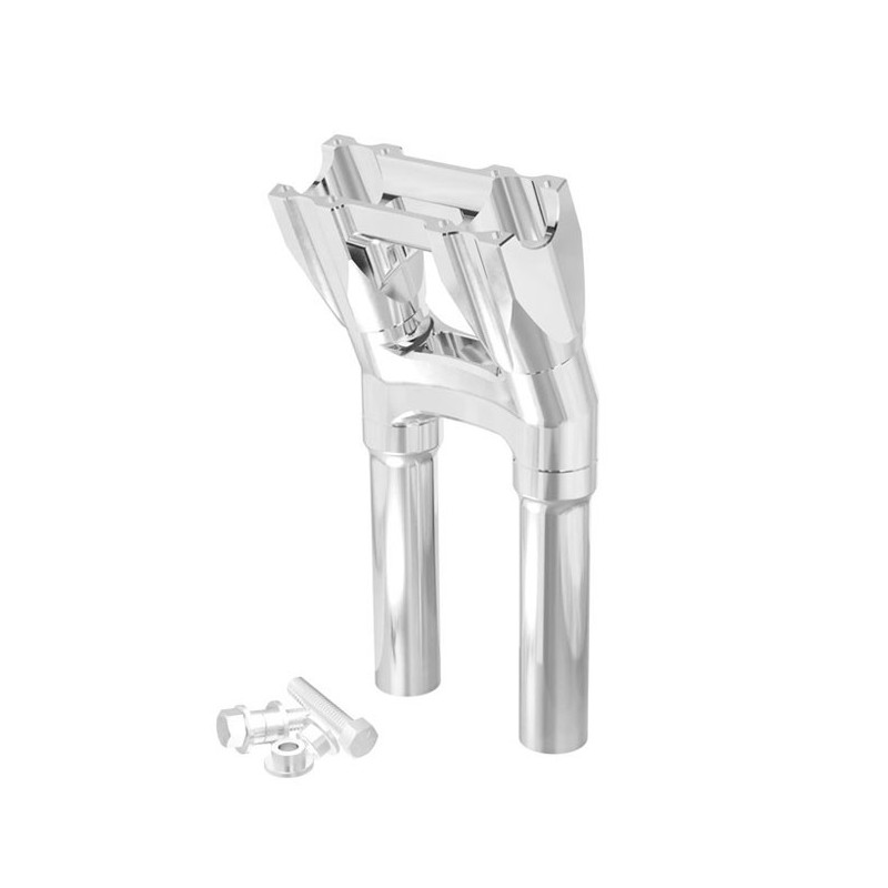 Kraus, Topless Isolated Kickback Risers. 10" rise. Raw