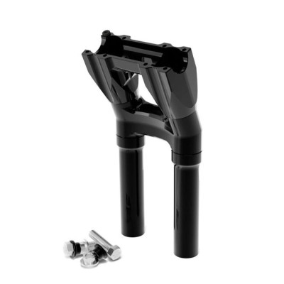 Kraus, Topless Isolated Kickback Risers. 10" rise. Black