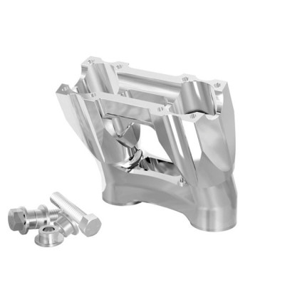 Kraus, Topless Isolated Kickback Risers. 5" rise. Raw