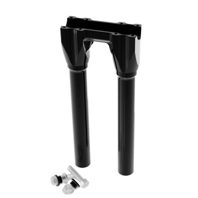 Kraus, Topless Isolated Straight Risers. 12" rise. Black