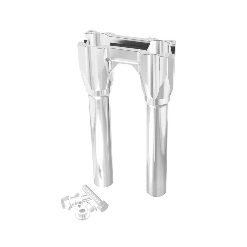 Kraus, Topless Isolated Straight Risers. 10" rise. Raw