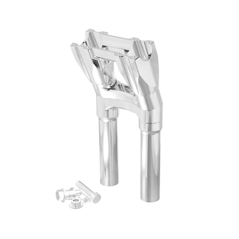 Kraus, Topless Isolated Kickback Risers. 10" rise. Raw