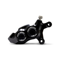 PM, Race Series 4-P Monobloc caliper. Right front. Black