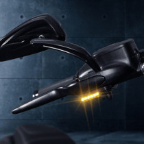 TURN SIGNAL - STRIPES - FLT 21-25 - BLACK