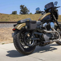 Sacoches Saddlemen Essential Mini - 8 Litres - Harley Davidson - Noir