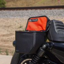 Sacoches Saddlemen Essential Mini - 8 Litres - Harley Davidson - Noir