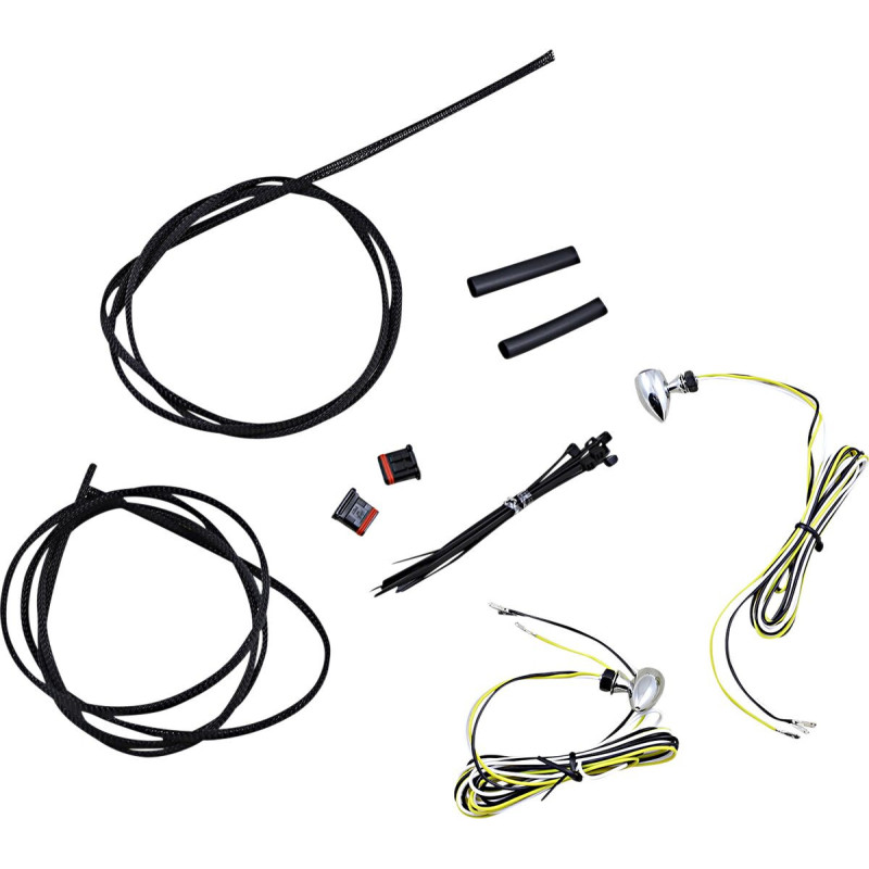 LIGHT TSIG MCRO AMB/WHT CHROME