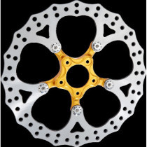 Spider Rotor - 12-9/32" - Gold - Front