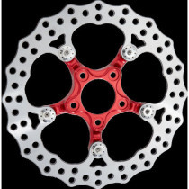 Spider Rotor - 12-9/32" - Red - Front
