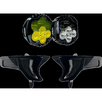 HEADLIGHT & FOG LIGHT SHARK DEMON 2 COMBO W/ SPEED PLATES