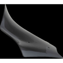 WINDSHIELD FLARE FLH 2023-2025 12" DARK SMOKE