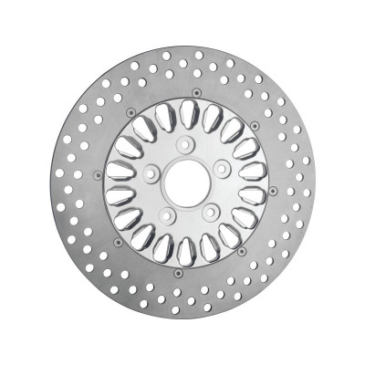  Nitro-18 2-Piece Brake Rotor Black Stainless Steel 11,5" Front 