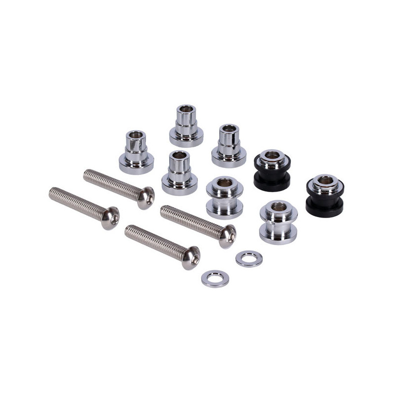 MCS, docking hardware kit. Chrome