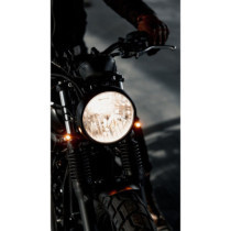 Motone, Pico LED turn signals. Black