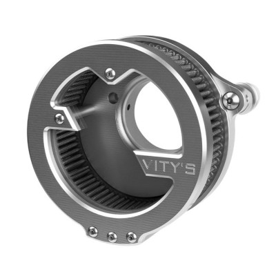 Vity''s Design, ''Massive Air'' cleaner assembly. Silver