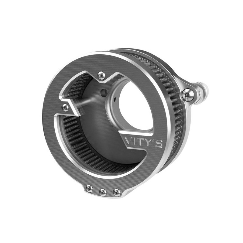 Vity''s Design, ''Massive Air'' cleaner assembly. Silver