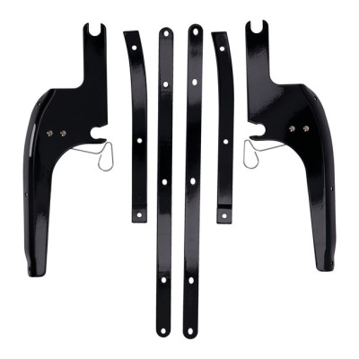 Windshield mounting bracket FLHR. Black