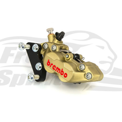 Kit étrier avant 4 pistons Brembo - Harley Davidson Sportster à partir de 2014 - Or