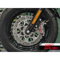 Kit étrier avant 4 pistons Brembo - Harley Davidson Sportster à partir de 2014 - Titane