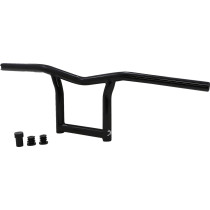 Guidon Burly The Sid - Hauteur 8" - Diamètre 1" - Harley Davidson - Noir