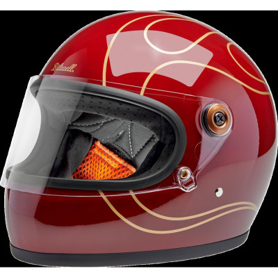 HELMET GRINGO S GLOSS GRNT RD FLM SM