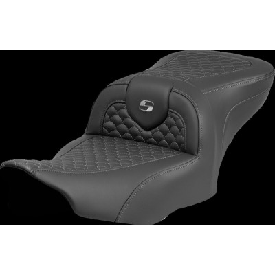 Roadsofa™ Seat - Dragon Scale Stitch - Dark Gray Stitch - w/o Backrest
