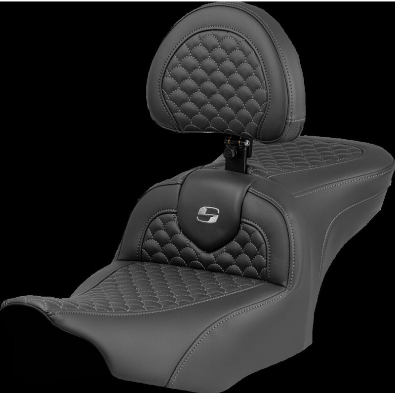 SEAT ROADSOFA DRAGON DARK GREY STITCH W/DRIVER BR