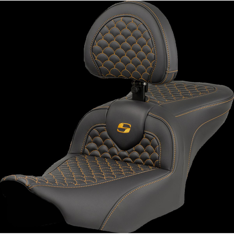 SEAT ROADSOFA DRAGON GOLD STITCH W/ DRIVER BR
