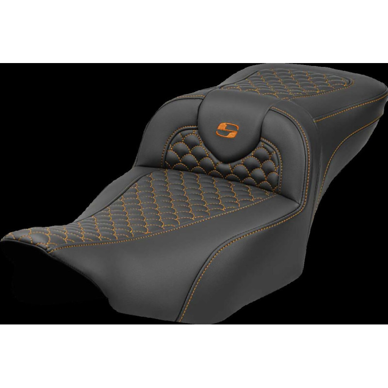 SEAT ROADSOFA DRAGON ORANGE STITCH EXT RCH