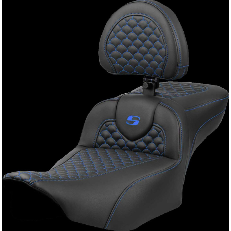 SEAT ROADSOFA DRAGON BLUE STITCH W/DRIVER BR EXT RCH