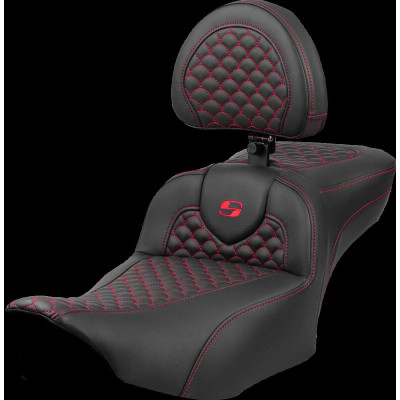 SEAT ROADSOFA DRAGON RED STITCH W/DRIVER BR EXT RCH