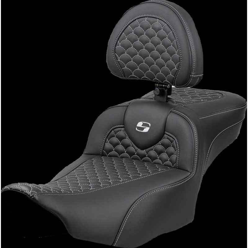 SEAT ROADSOFA DRAGON SILVER STITCH W/DR BR EXT RCH