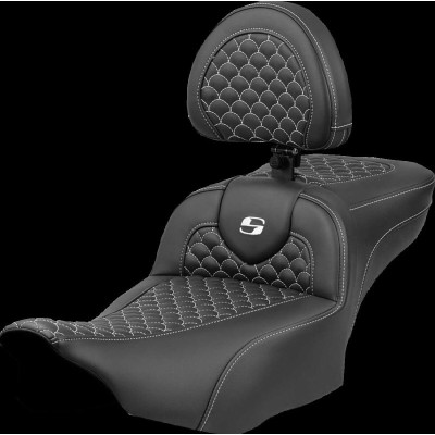 SEAT ROADSOFA DRAGON WHITE STITCH W/DR BR EXT RCH