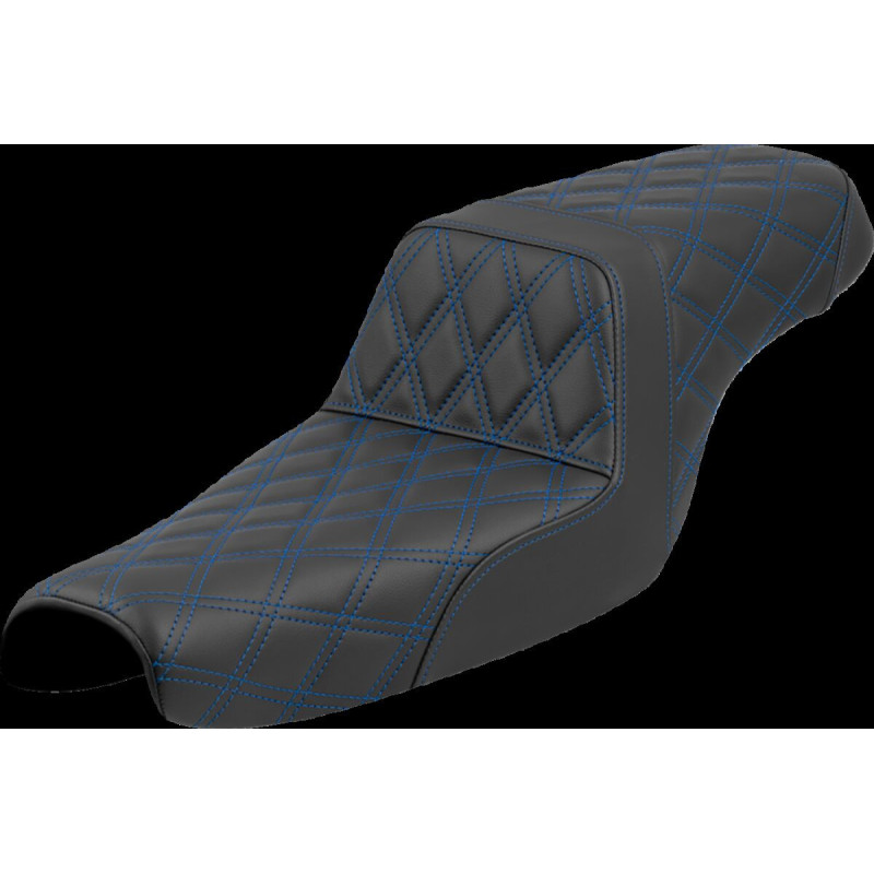 Step-Up Seat - Lattice Stitch - Blue Stitch - XL