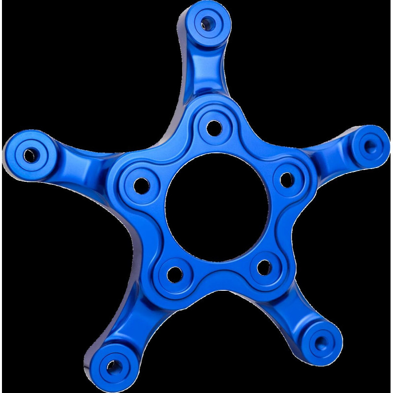 ROTOR ADAPTER SPIDER 320MM FOR NESS RIM BLUE