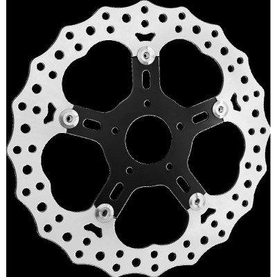 ROTOR JAGGED 320mm HUB MOUNT STAINLESS