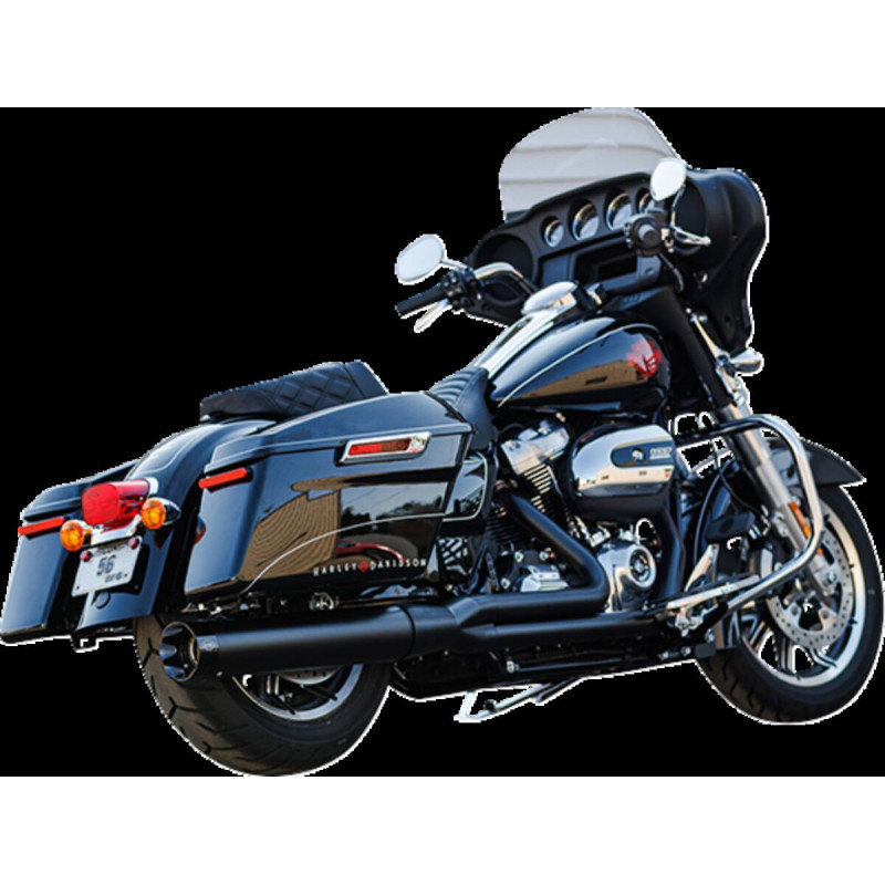 Exhaust Sidewinder 2:1 50 State Black M8 Touring
