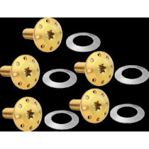 BOLT KIT ROTOR FRONT HOLESHOT 5 PACK SPOKE MNT GOLD
