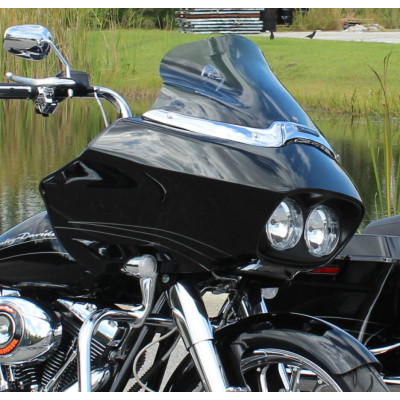 FLARE WINDSHIELD 16" SMOKE FLT TÜV