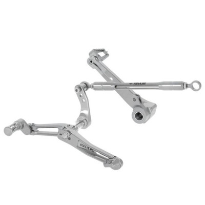 Kraus, Apex SS3 Bagger foot controls. Machined Finish