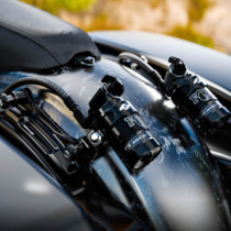 Kraus, Pro-4 Docking Hardware for Fox. Black anodized