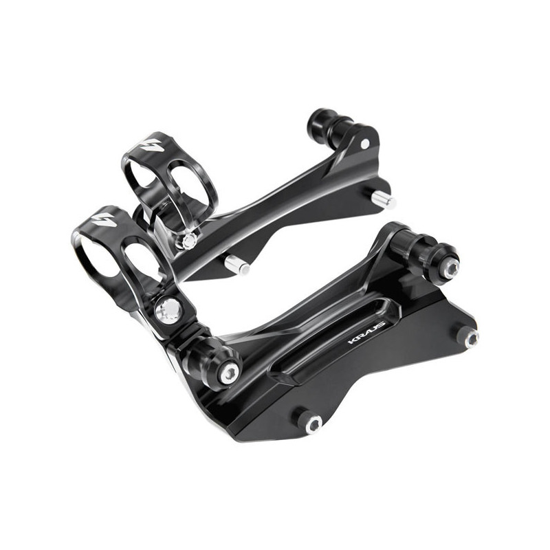 Kraus, Pro-4 Docking Hardware for hlins. Black anodized