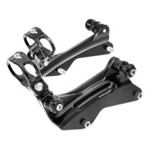 Kraus, Pro-4 Docking Hardware for hlins. Black anodized